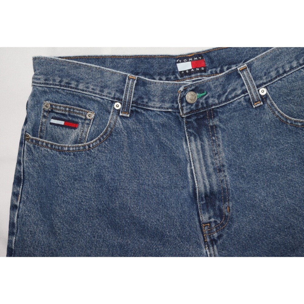 Vtg Tommy Hilfiger Jeans JYD-JYD DITTO 36x30‎ Freedom Jean USA Made Y2K 08/2002 - Picture 4 of 16
